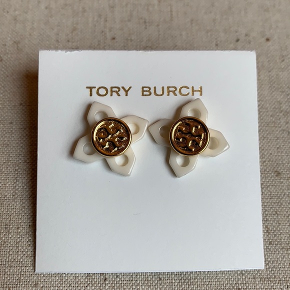 Tory Burch Jewelry - Classic Tory Burch Logo Earrings